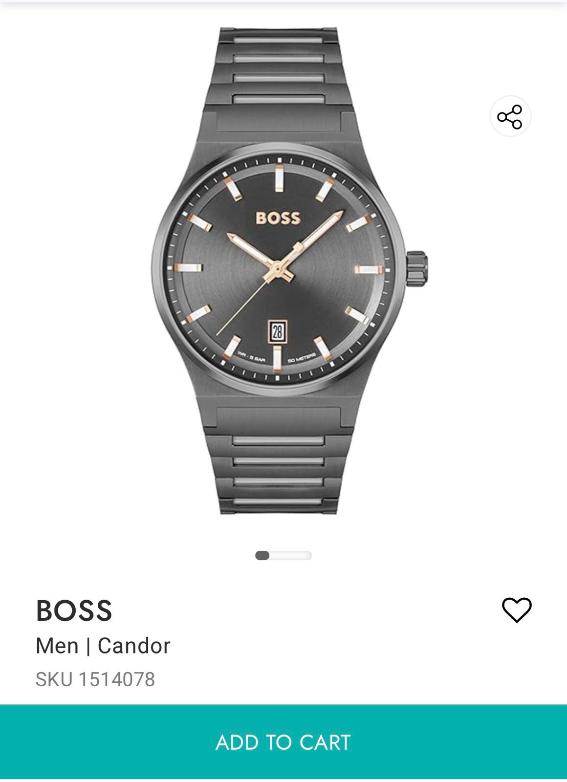 Boss Centre Court Black