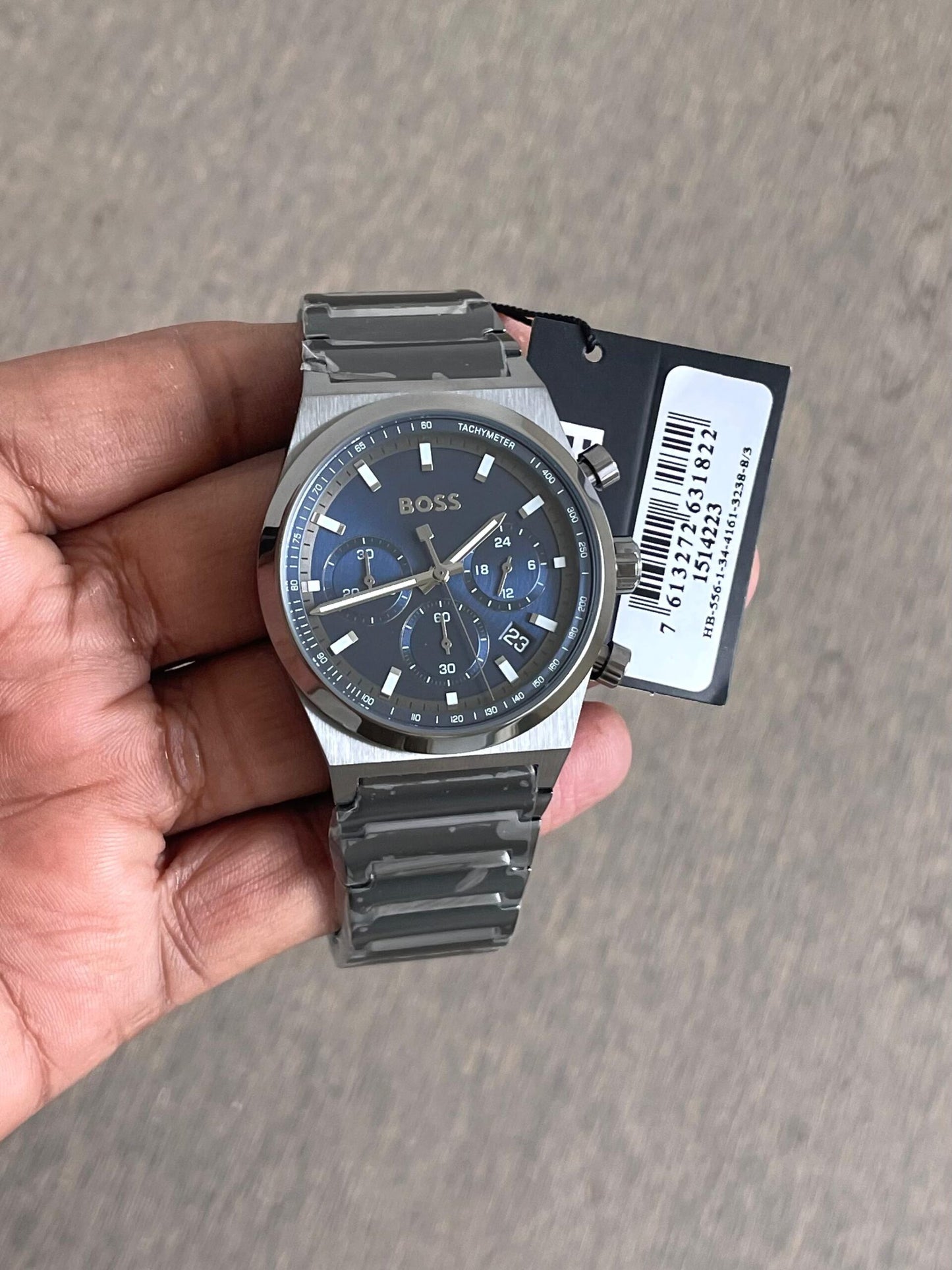 Boss Centre Court Blue Quartz For Men