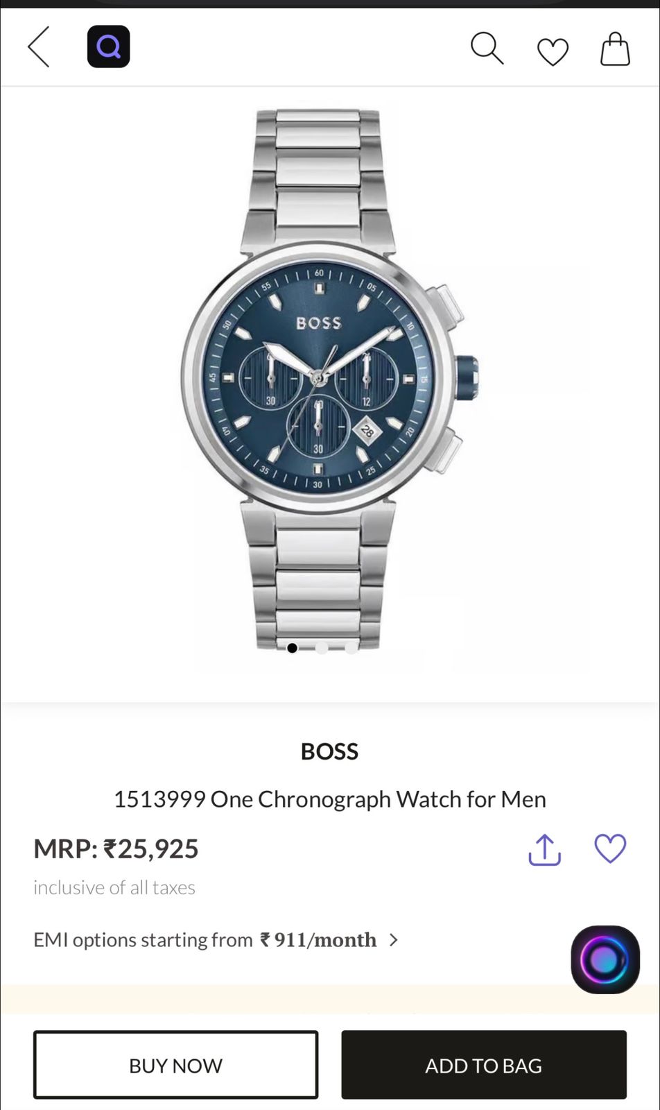 Boss Centre Court Blue Quartz