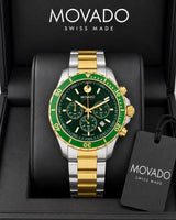 Movado Series 800 Chronograph Green Edition