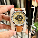Fossil Skeleton Automatic Silver Edition