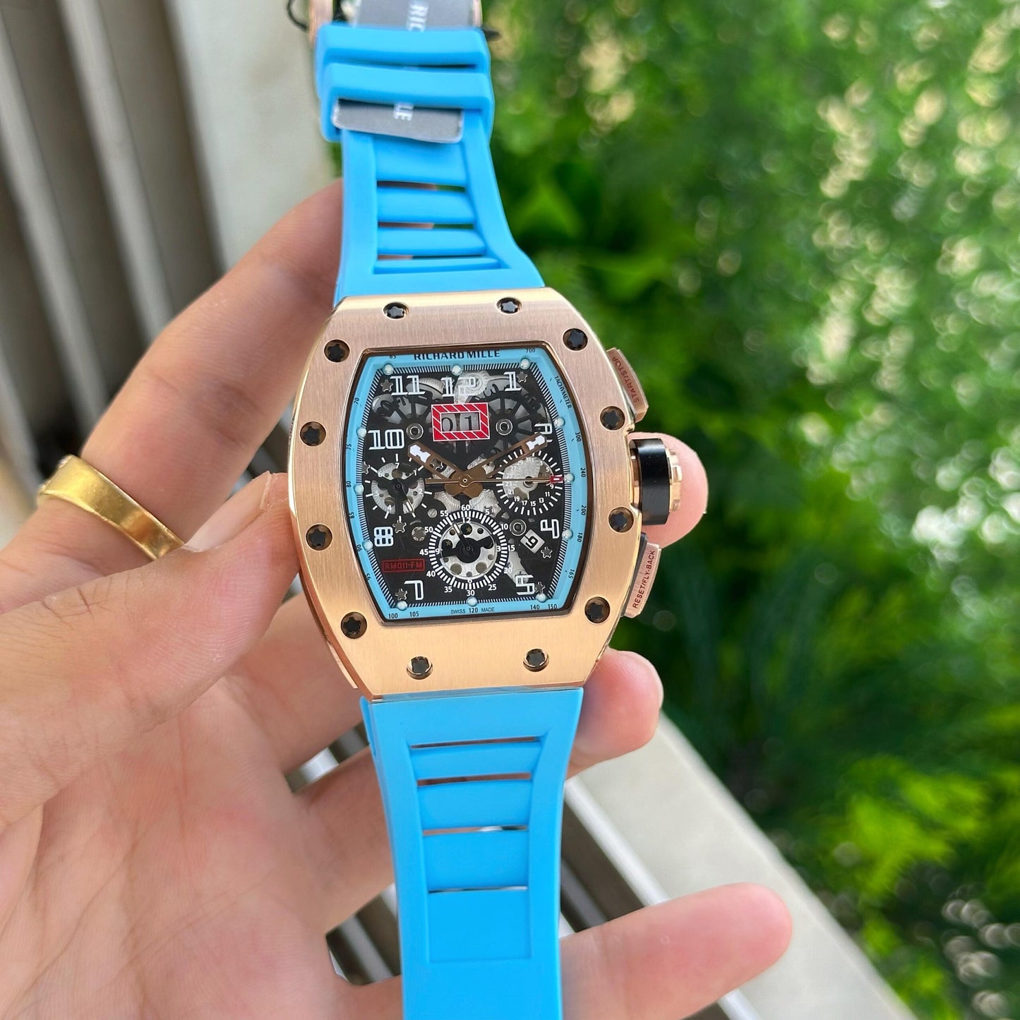 Richard Mille Ivory Rose Gold