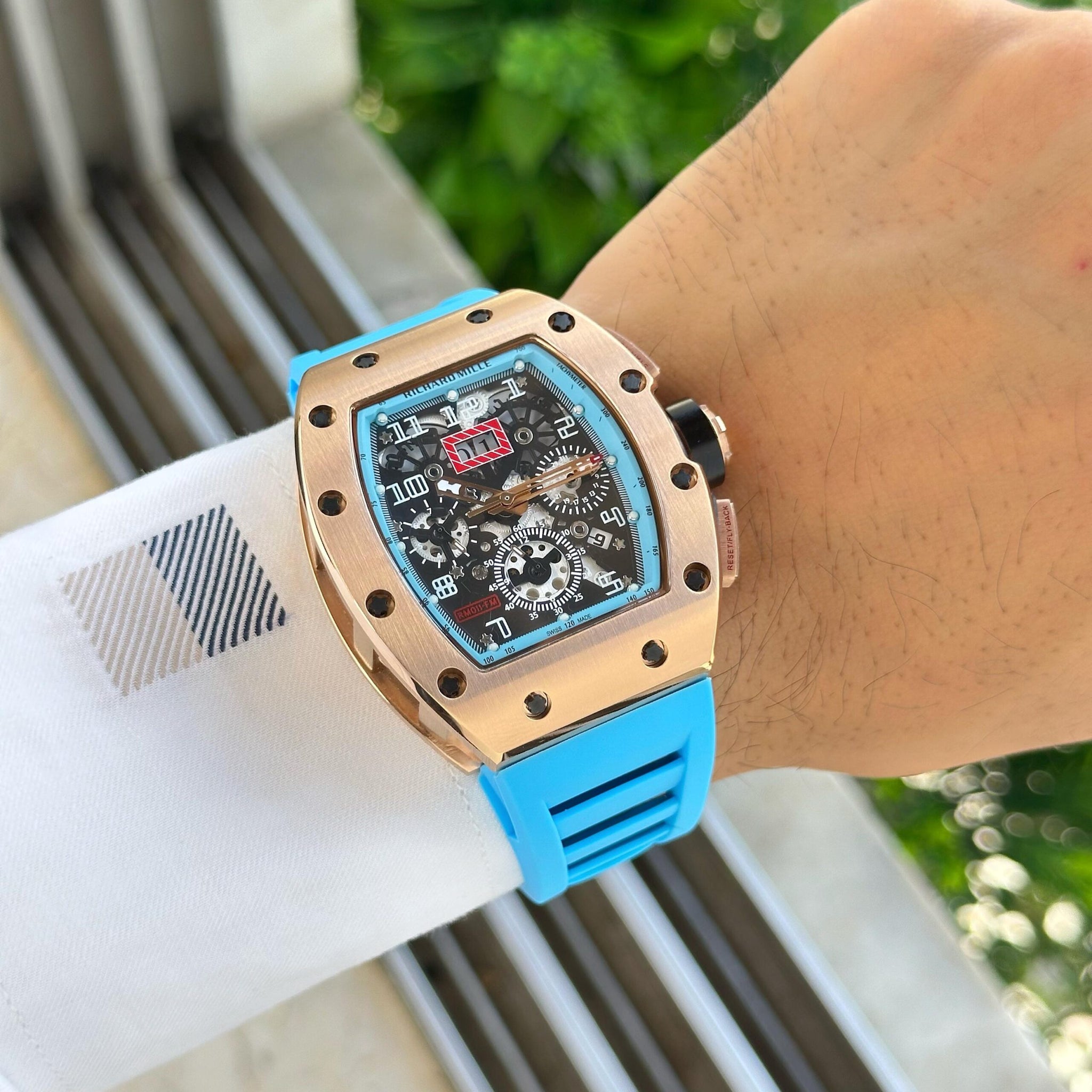 Richard Mille Ivory Rose Gold