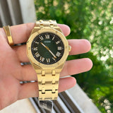 Guess Asset Green Dial Gold