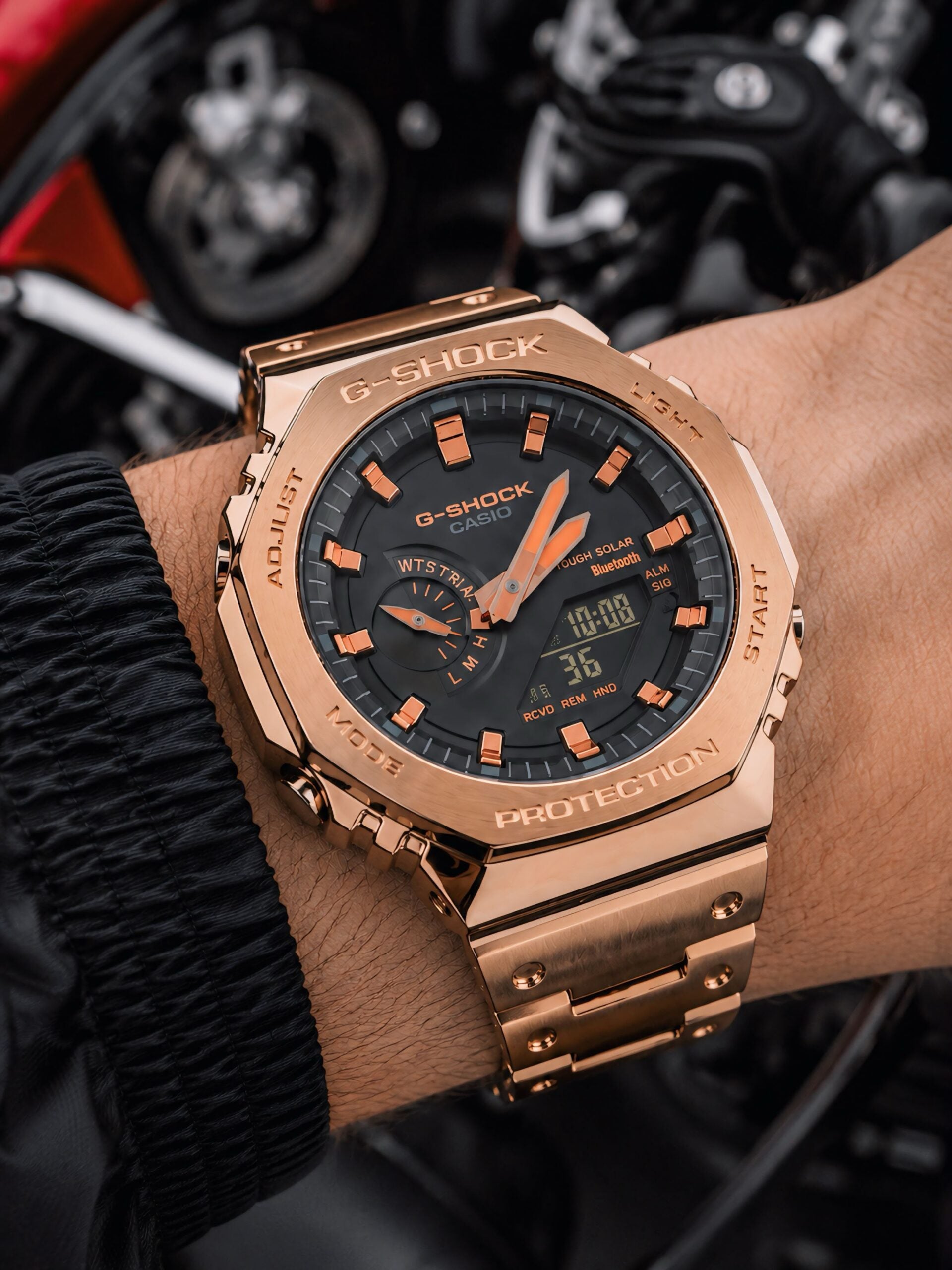 G Shock GM-B2100D Auto-Light Edition Golden