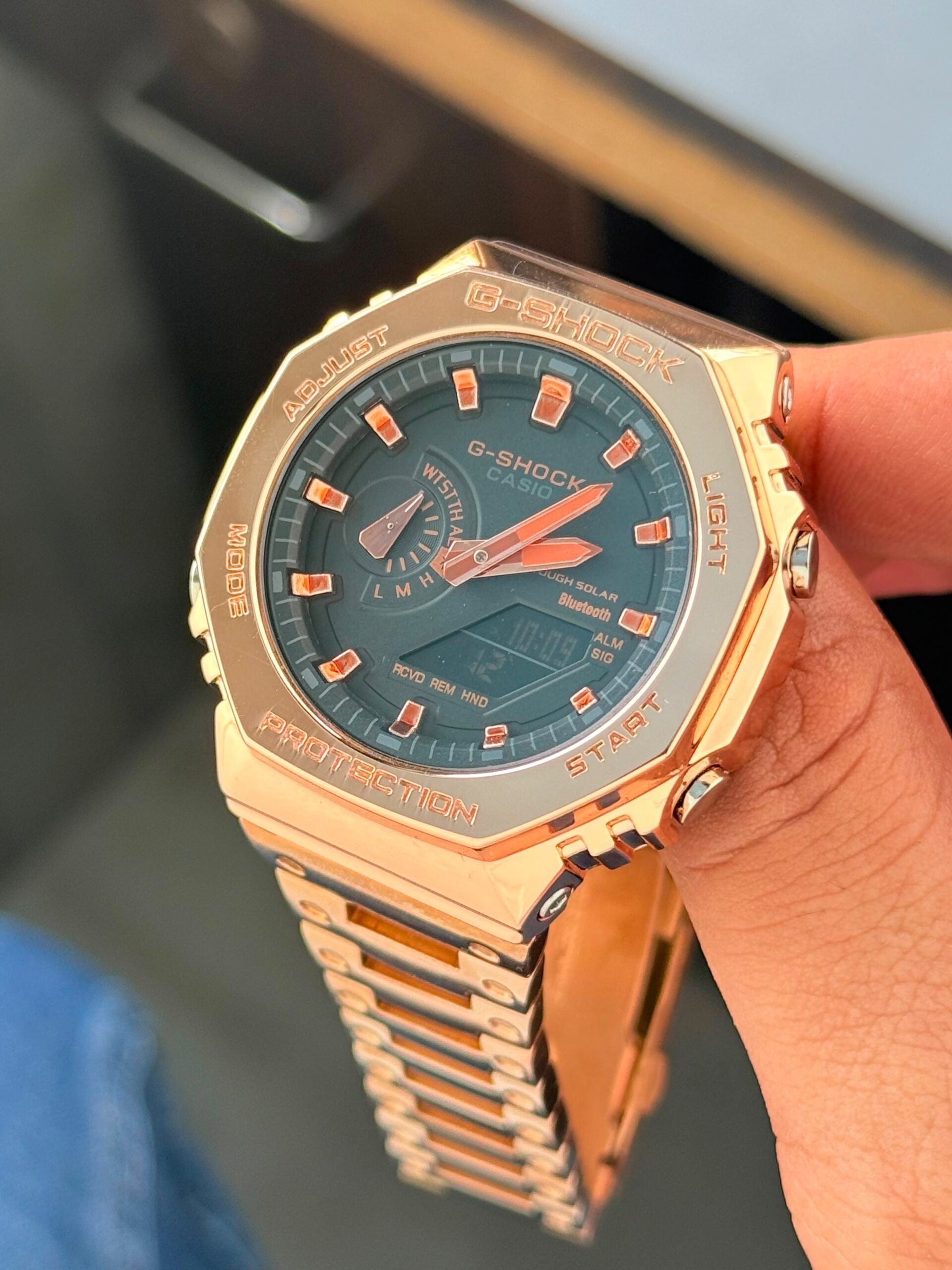 G Shock GM-B2100D Auto-Light Edition Golden