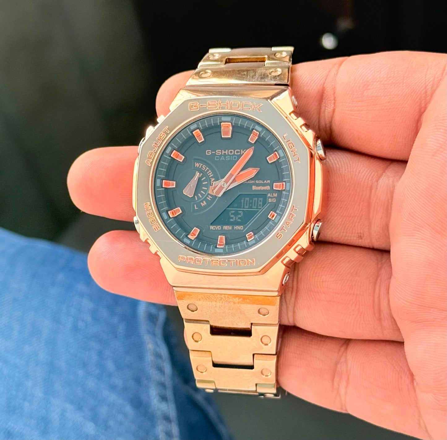 G Shock GM-B2100D Auto-Light Edition Golden