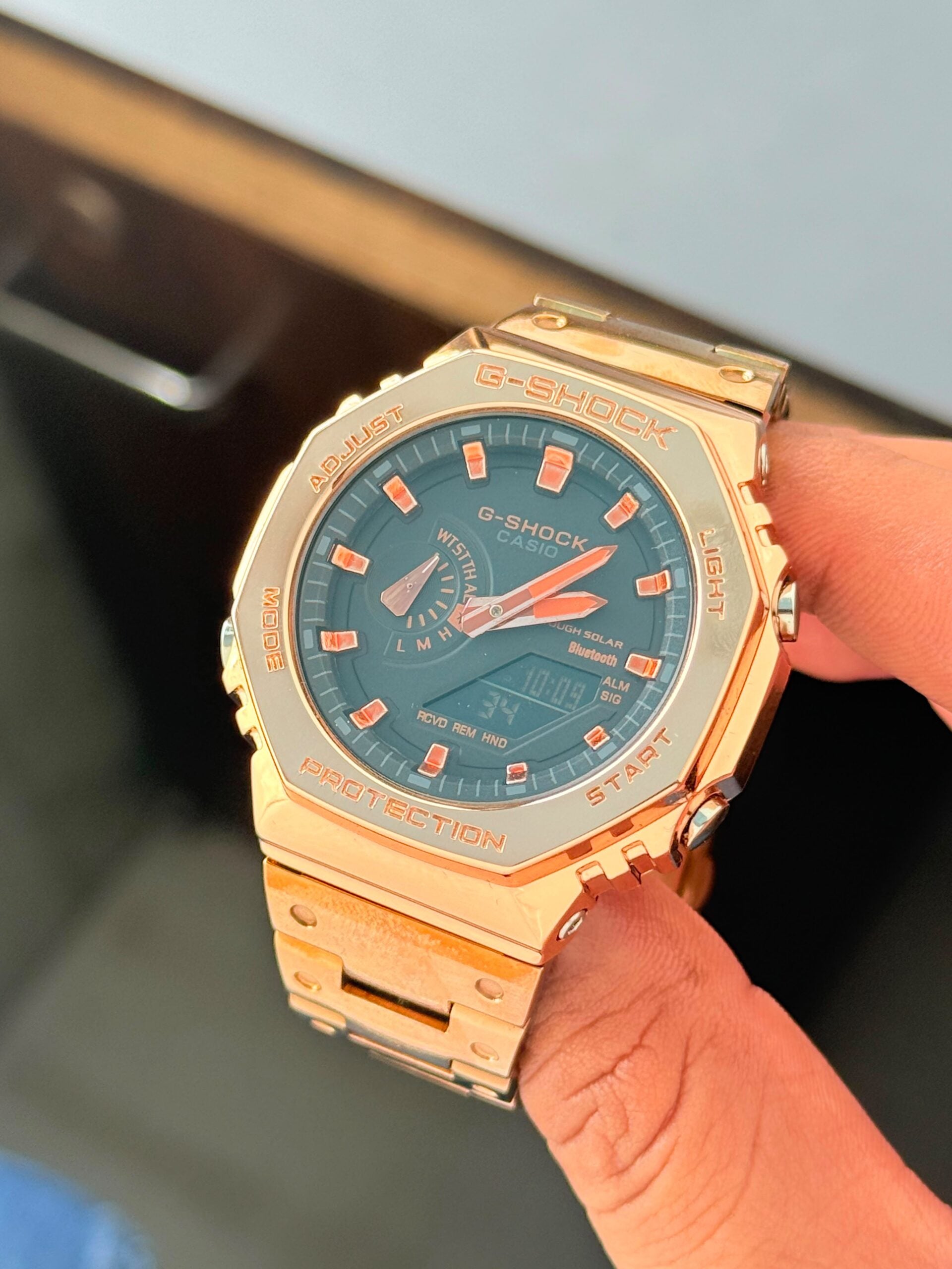 G Shock GM-B2100D Auto-Light Edition Golden