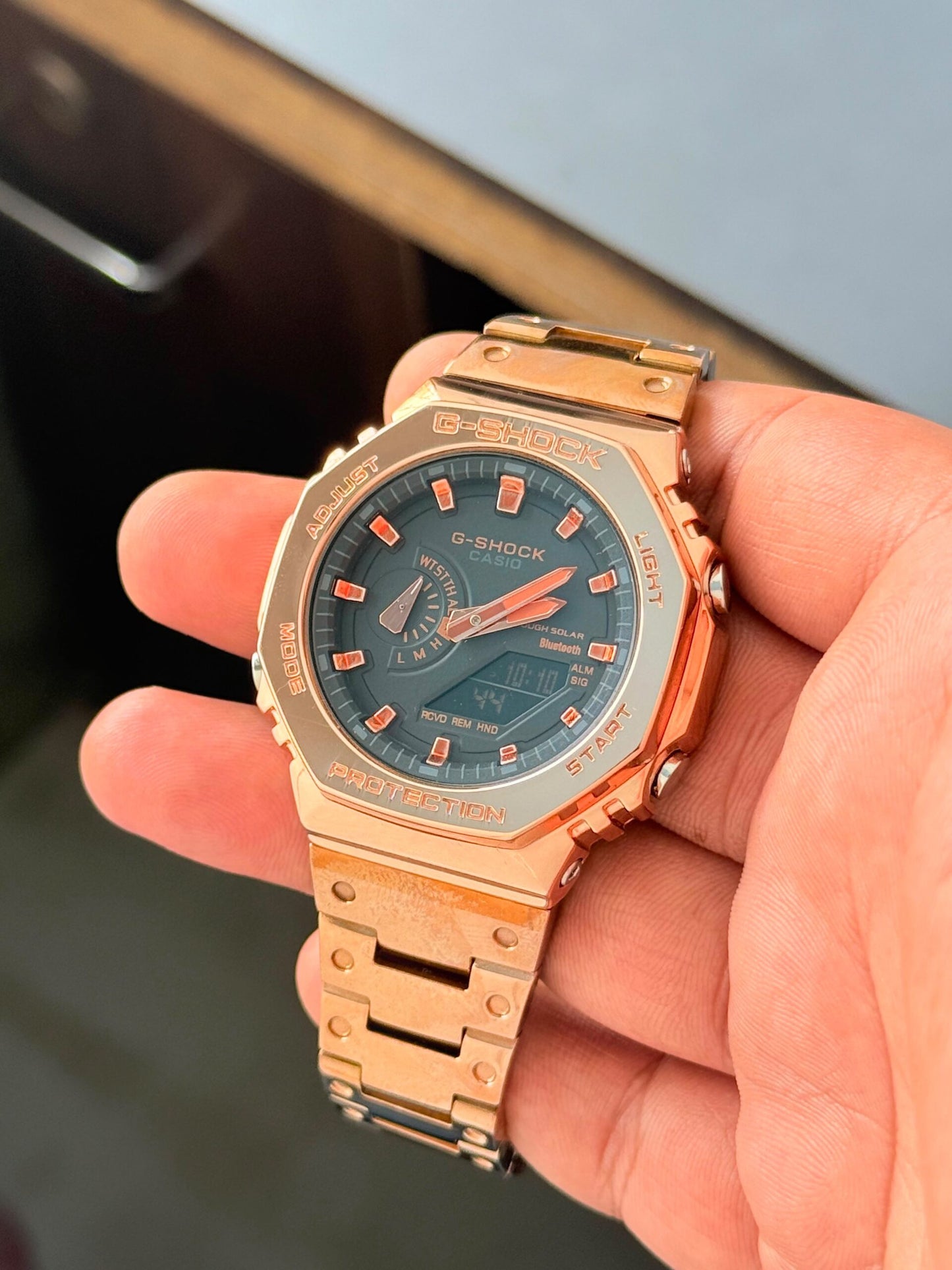 G Shock GM-B2100D Auto-Light Edition Golden