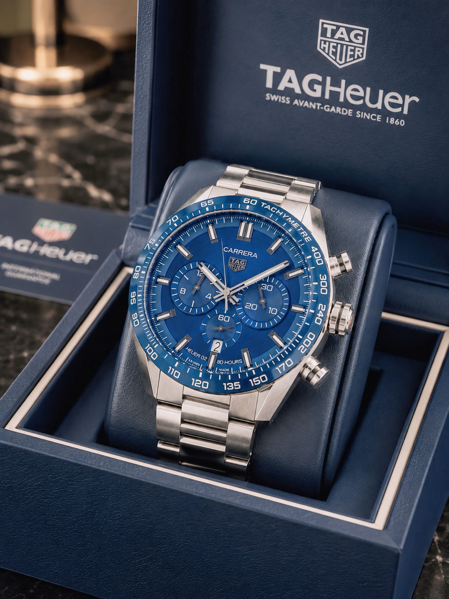Tag Heuer Carrera Chronograph Green Dial