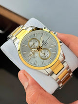 Edifice Casio Chronograph White Dial ⌚