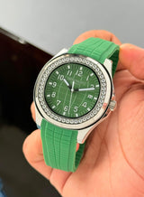 Patek Philippe Aquanaut Travel Time Green Edition
