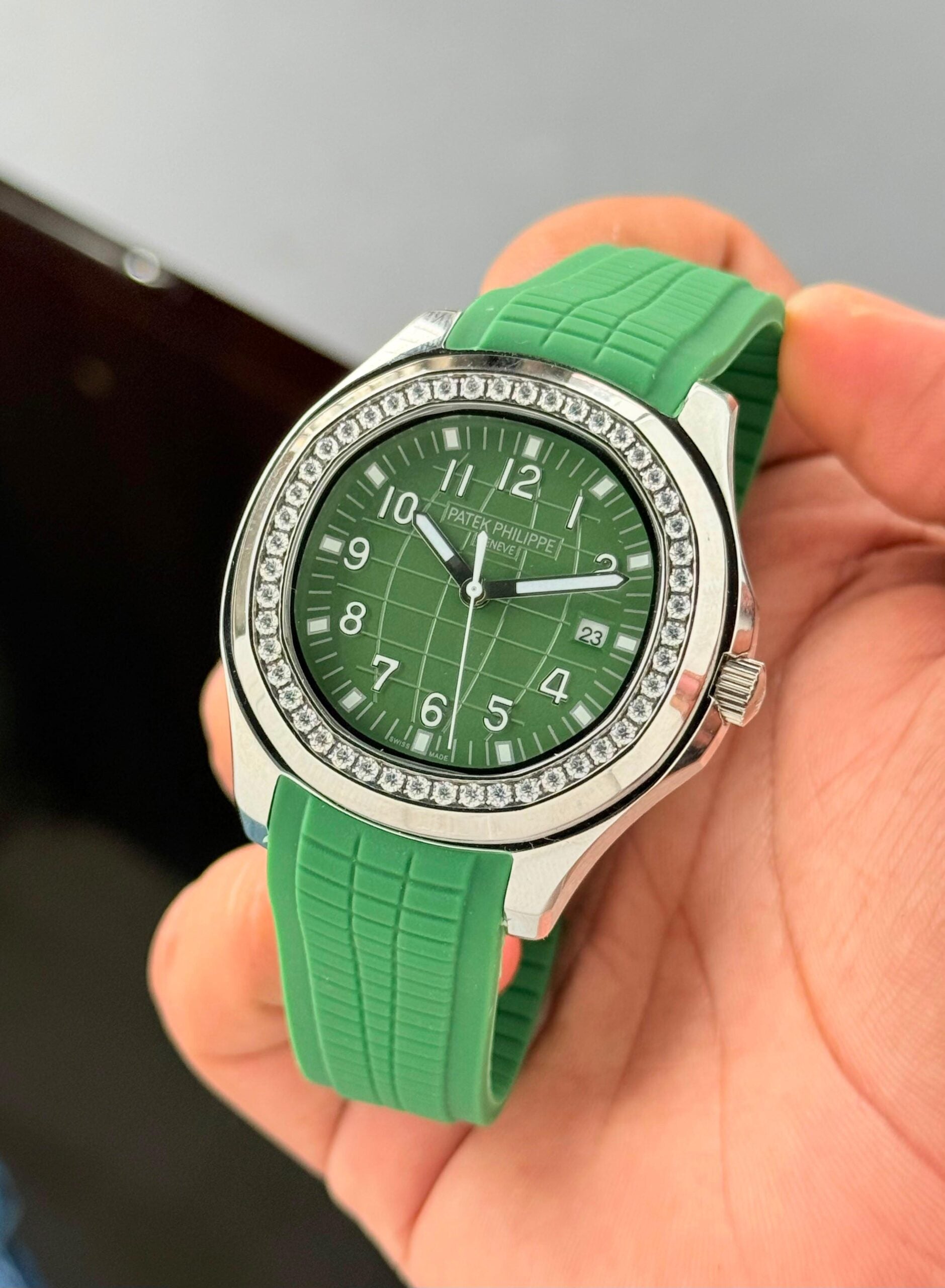 Patek Philippe Aquanaut Travel Time Green Edition
