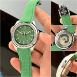 Patek Philippe Aquanaut Travel Time Green Edition