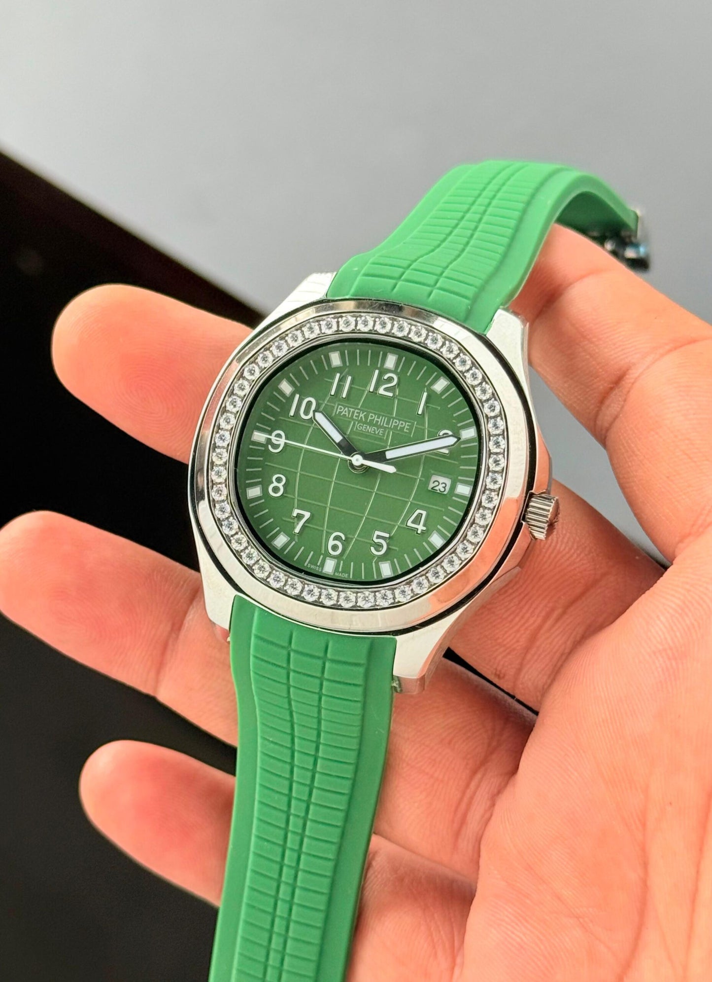 Patek Philippe Aquanaut Travel Time Green Edition