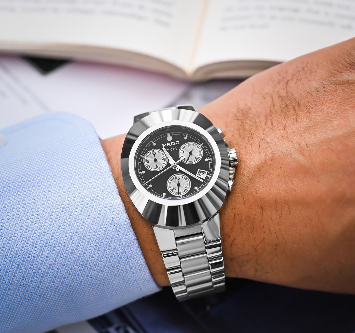 Rado Classic Black Dial Silver Edition