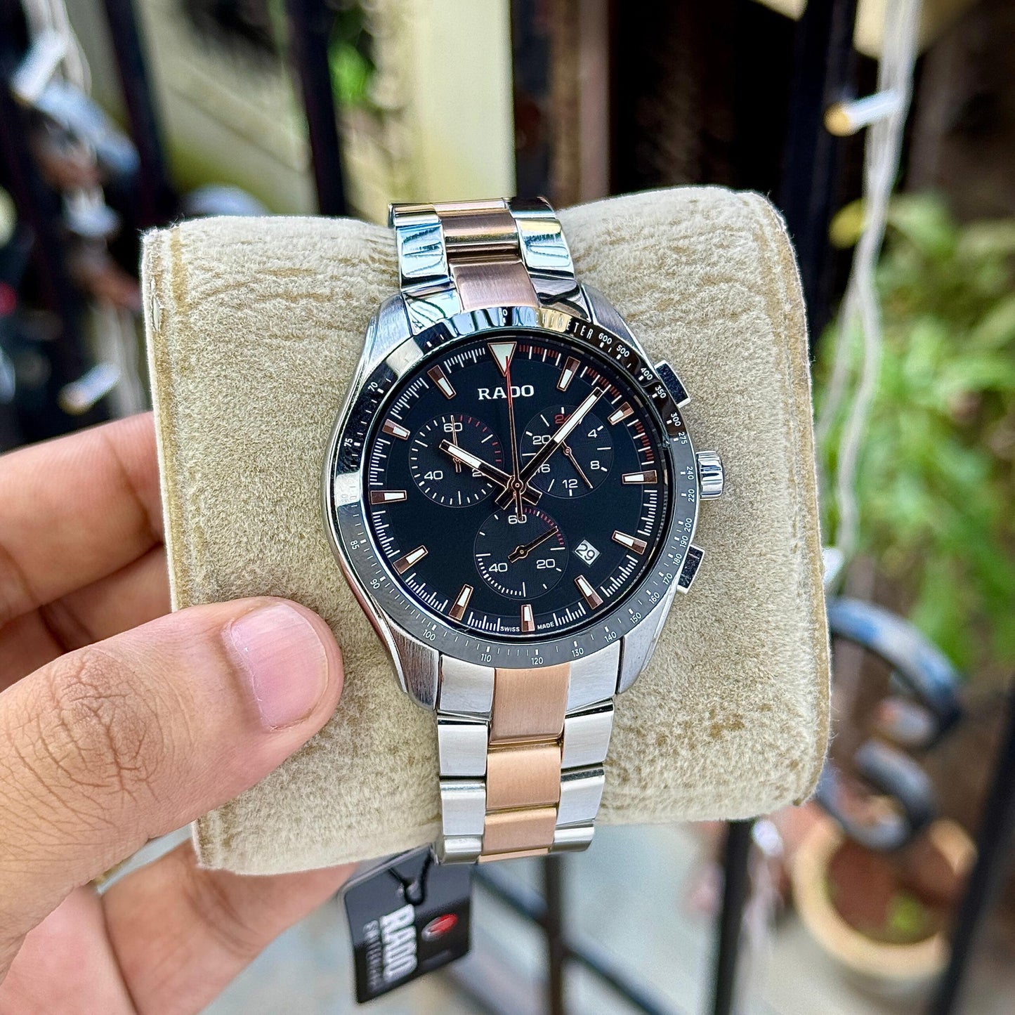 Rado HyperChrome Chronograph Black Dial