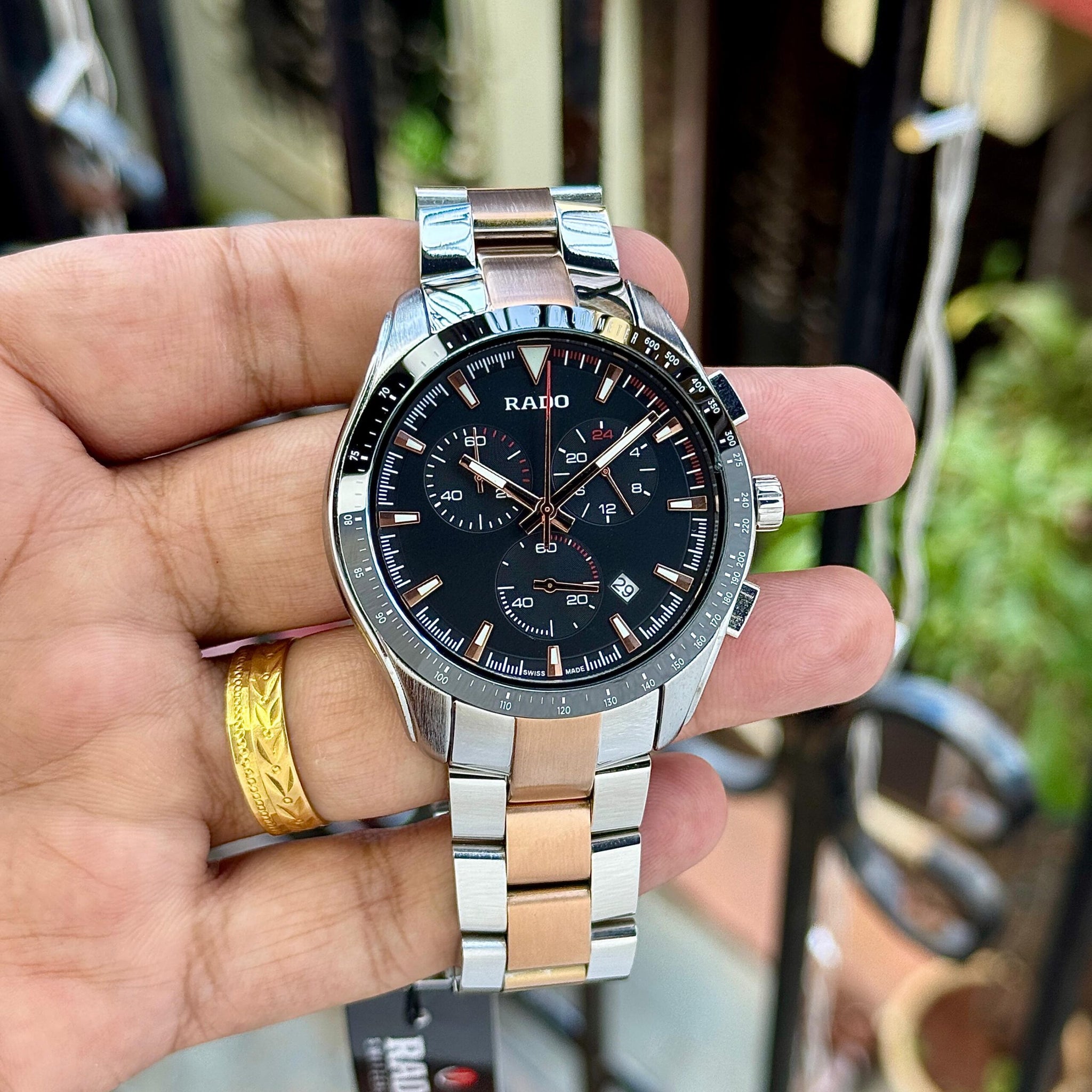 Rado HyperChrome Chronograph Black Dial