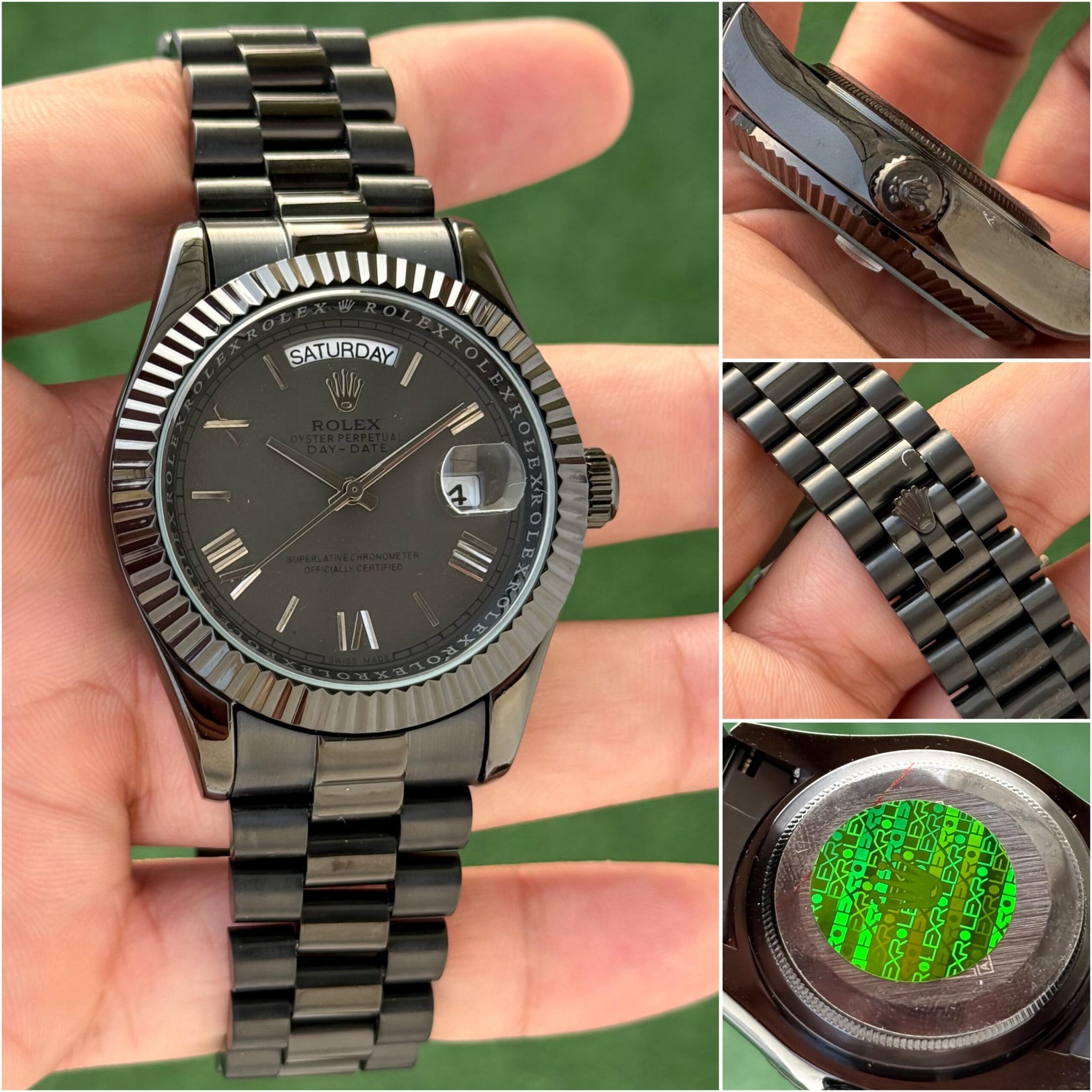 Rolex Oyster Perpetual Black Automatic Datejust