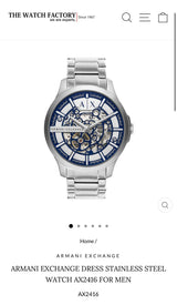 Armani Exchange Automatic Silver Edition