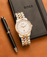 Hugo Boss Premium Chronograph White Dial