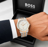 Hugo Boss Premium Chronograph White Dial