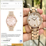 Coach Mother of Pearl Rosegold