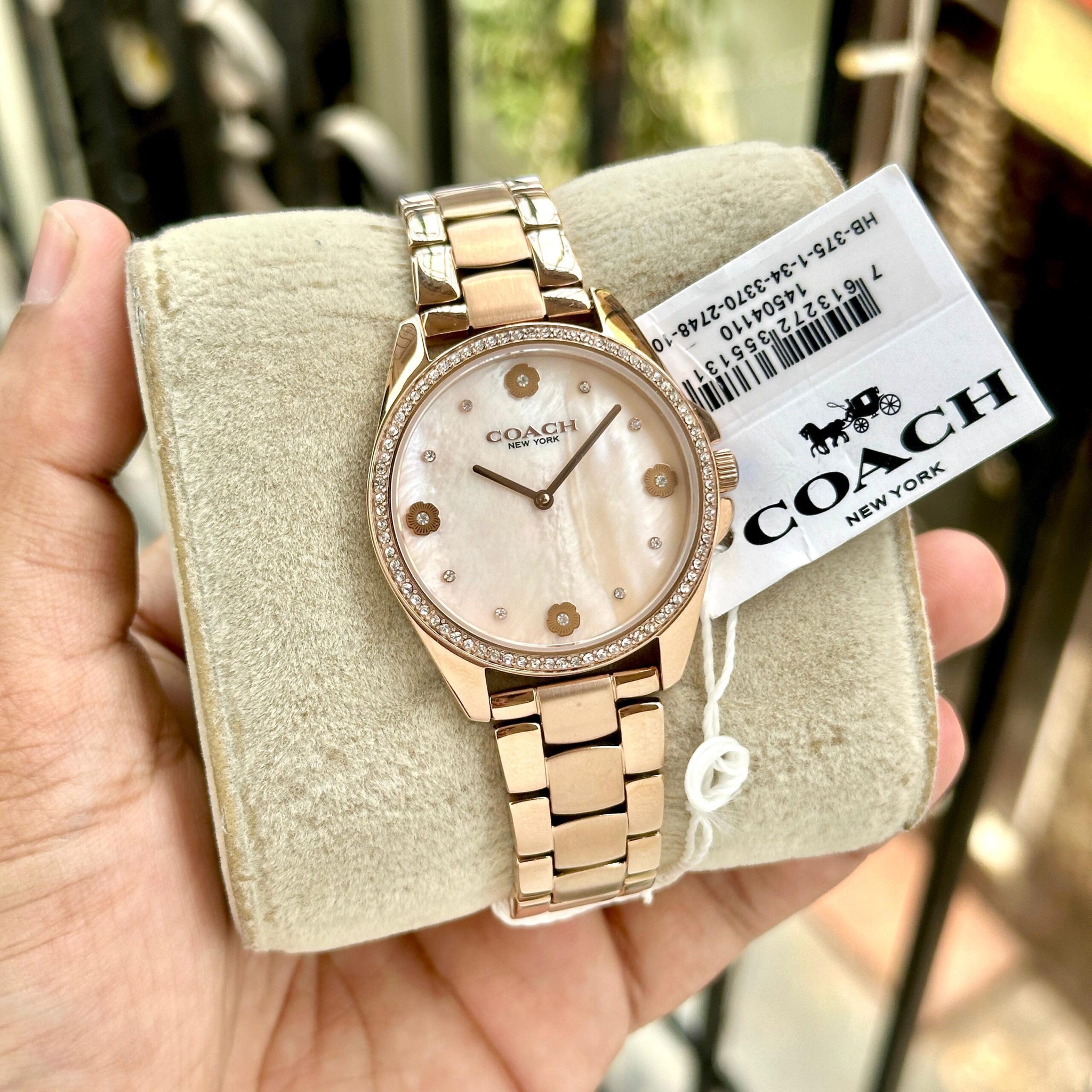 Coach Mother of Pearl Rosegold