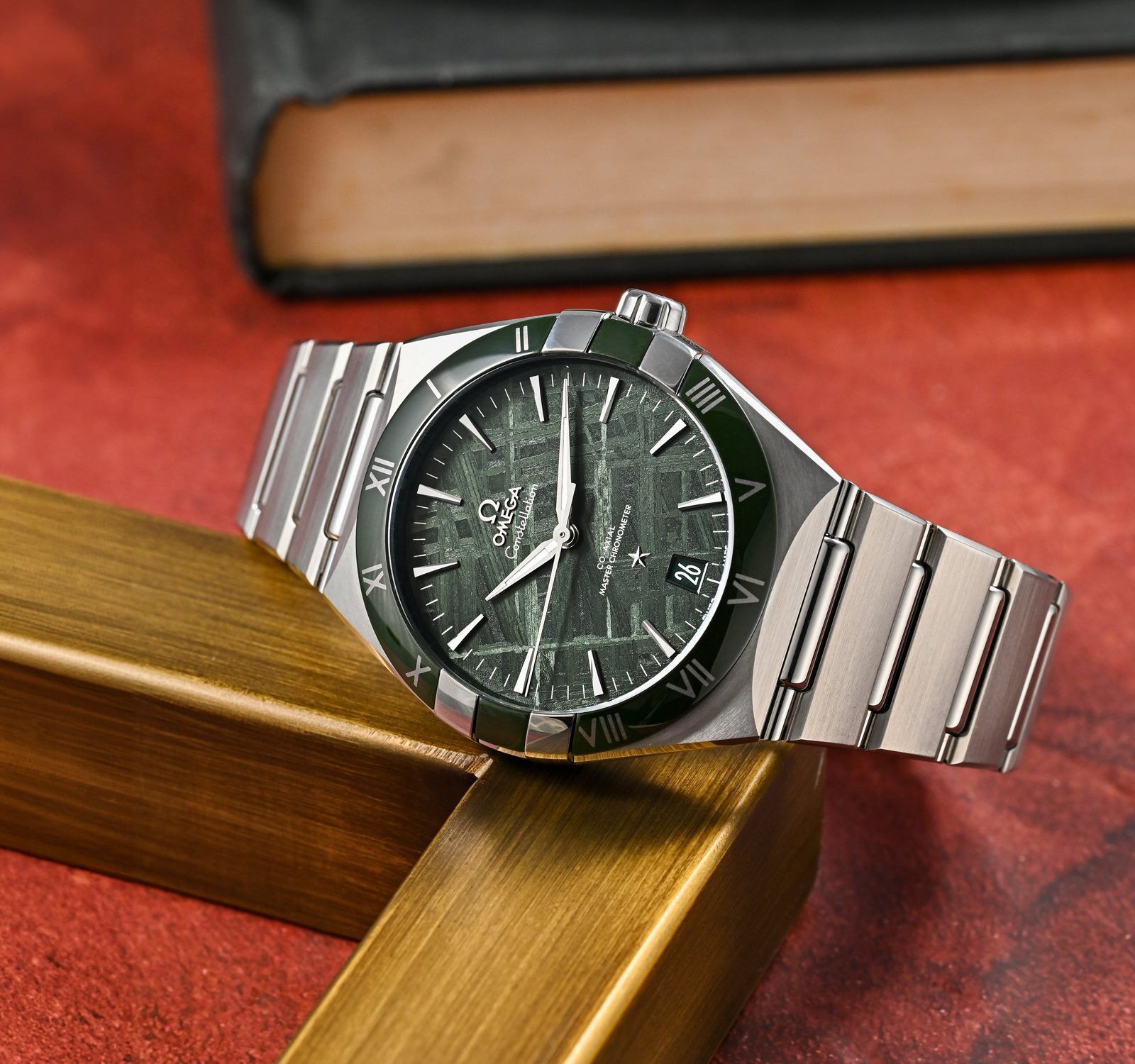 Omega Co-Axial Green Dial Master Chronometer