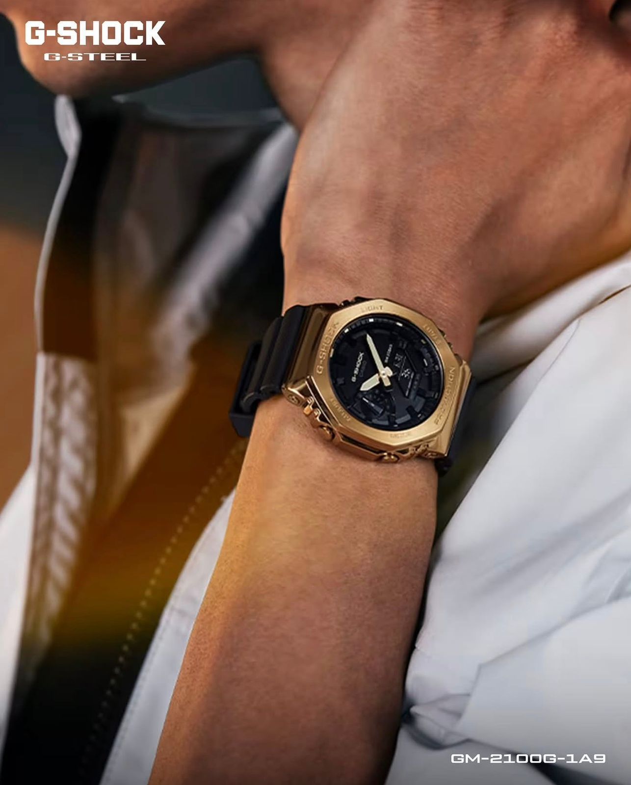G Shock GM-2100 Gold Metal Edition