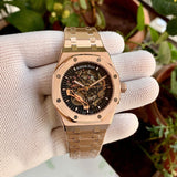 Audemars Piguet Royal Oak Rose Gold Black Dial
