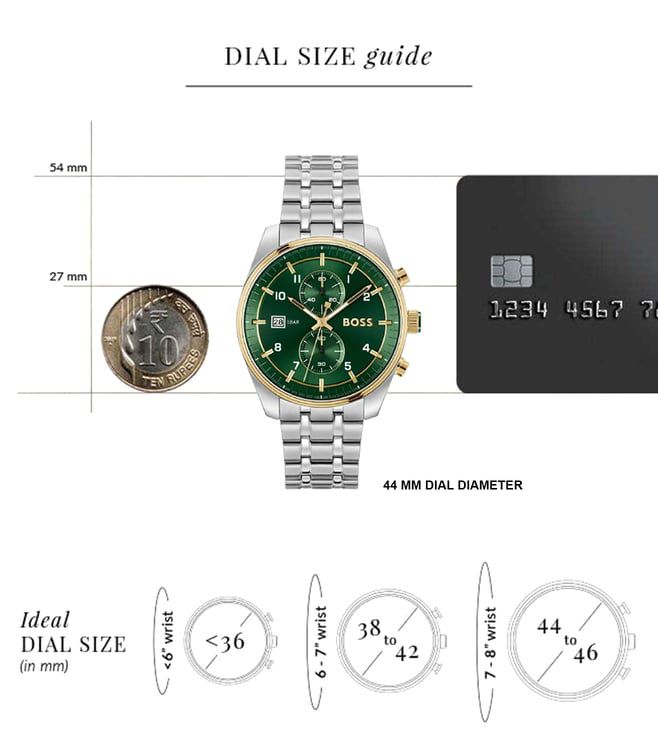 Boss Centre Court Green Dial