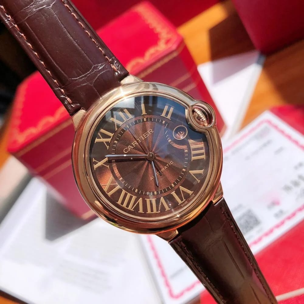 Cartier Ballon Bleu Brown Automatic