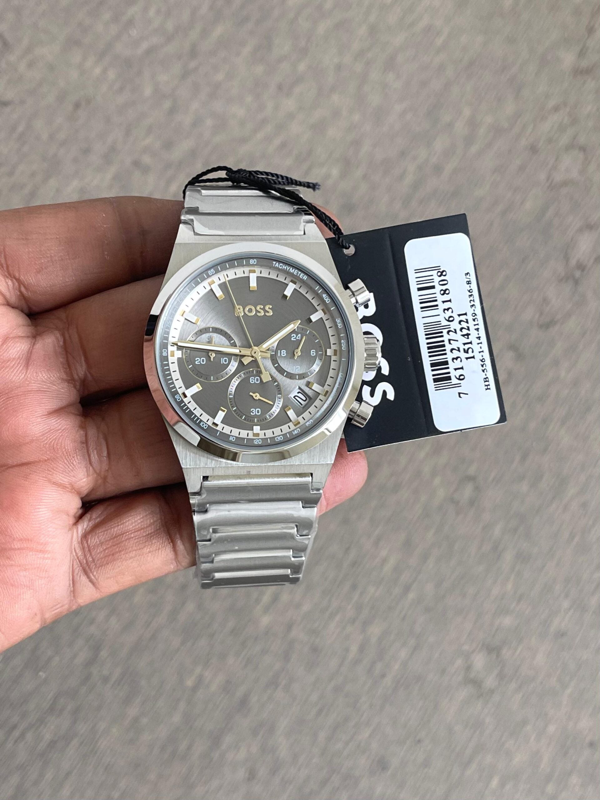Boss Centre Court Grey Dial