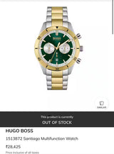 Boss Centre Court Two Tone Chronograph