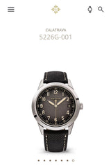 Patek Philippe Calatrava Charcoal Edition