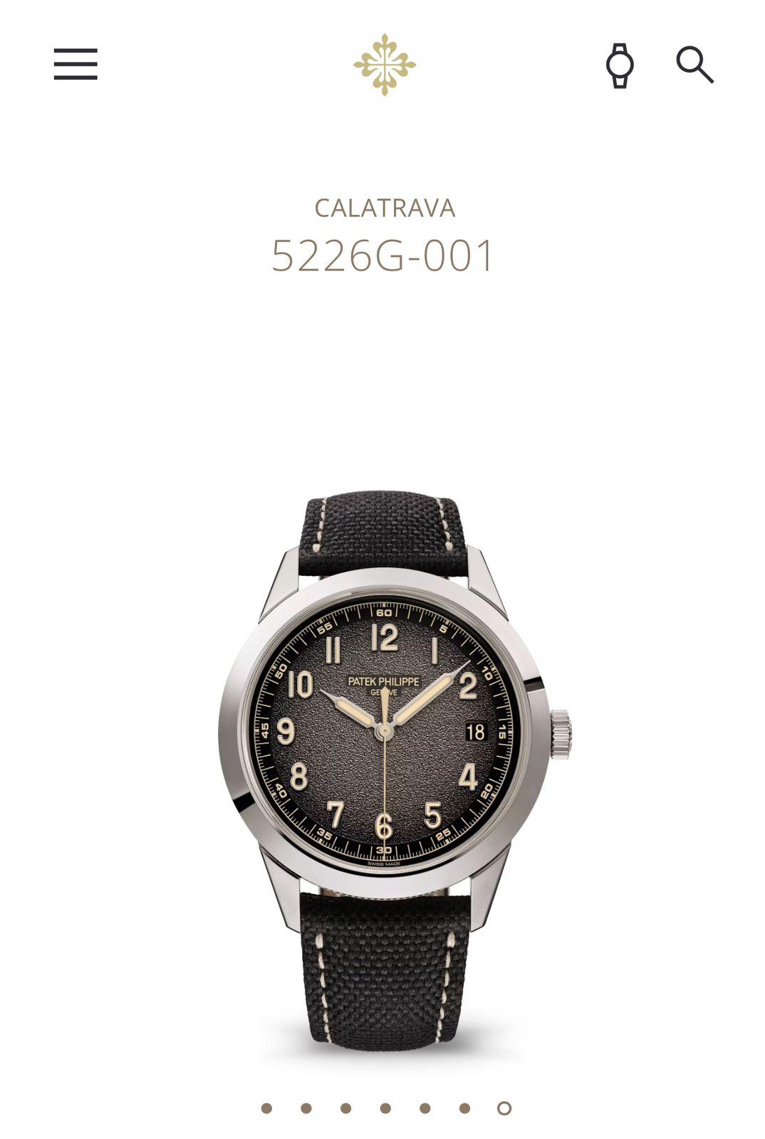 Patek Philippe Calatrava Charcoal Edition