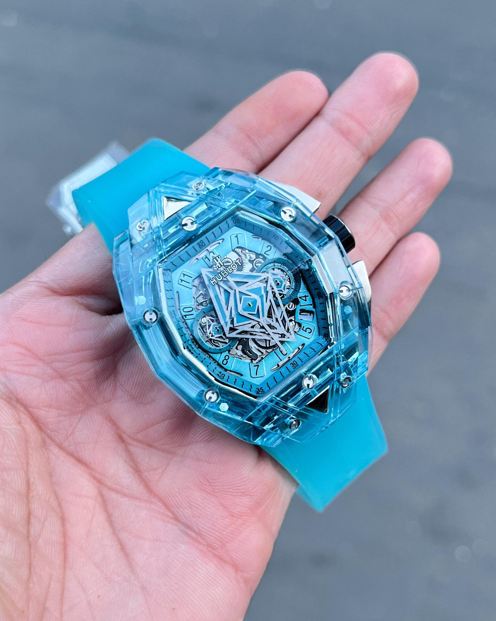 Hublot Sang Bleu III Sapphire Edition
