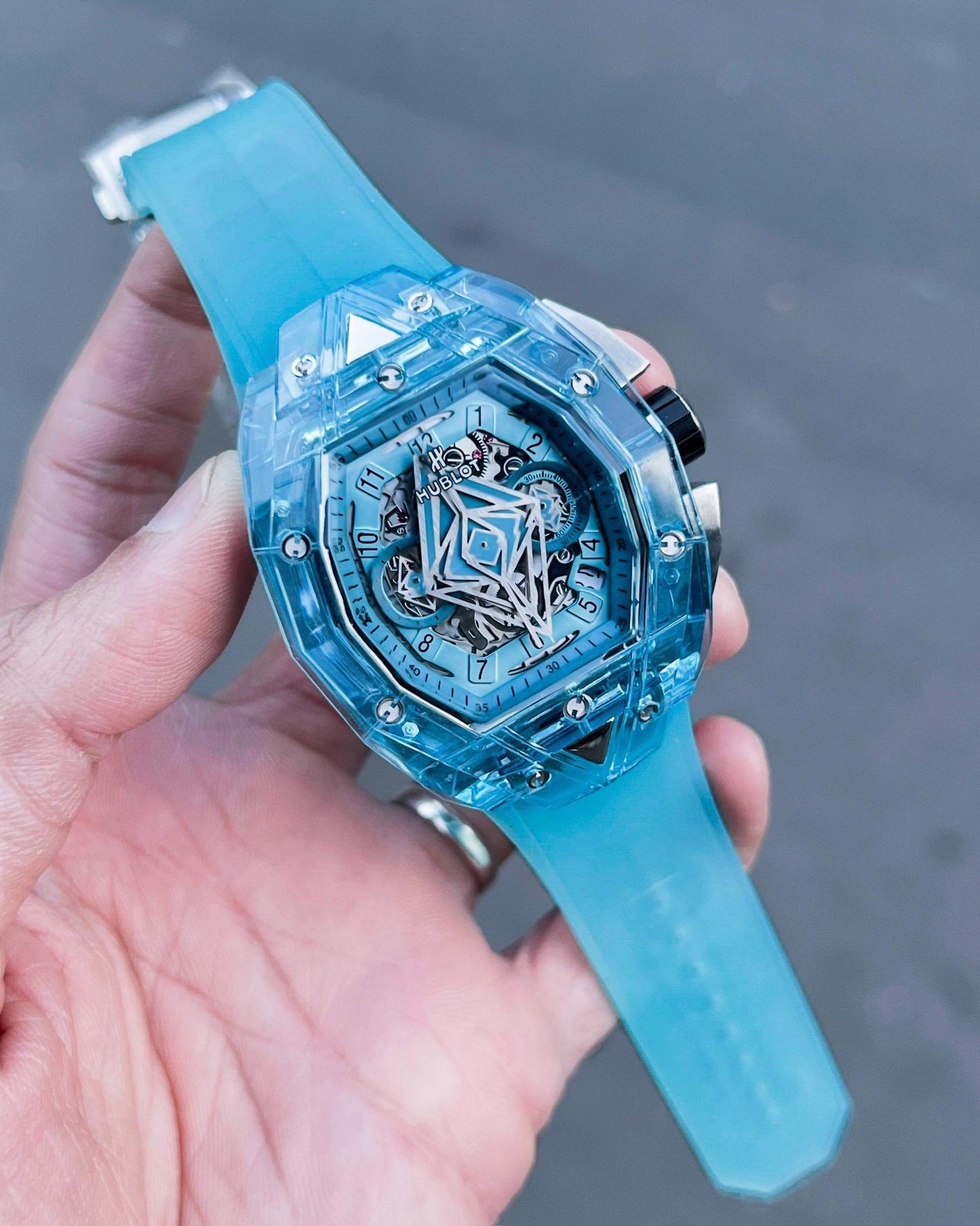 Hublot Sang Bleu III Sapphire Edition