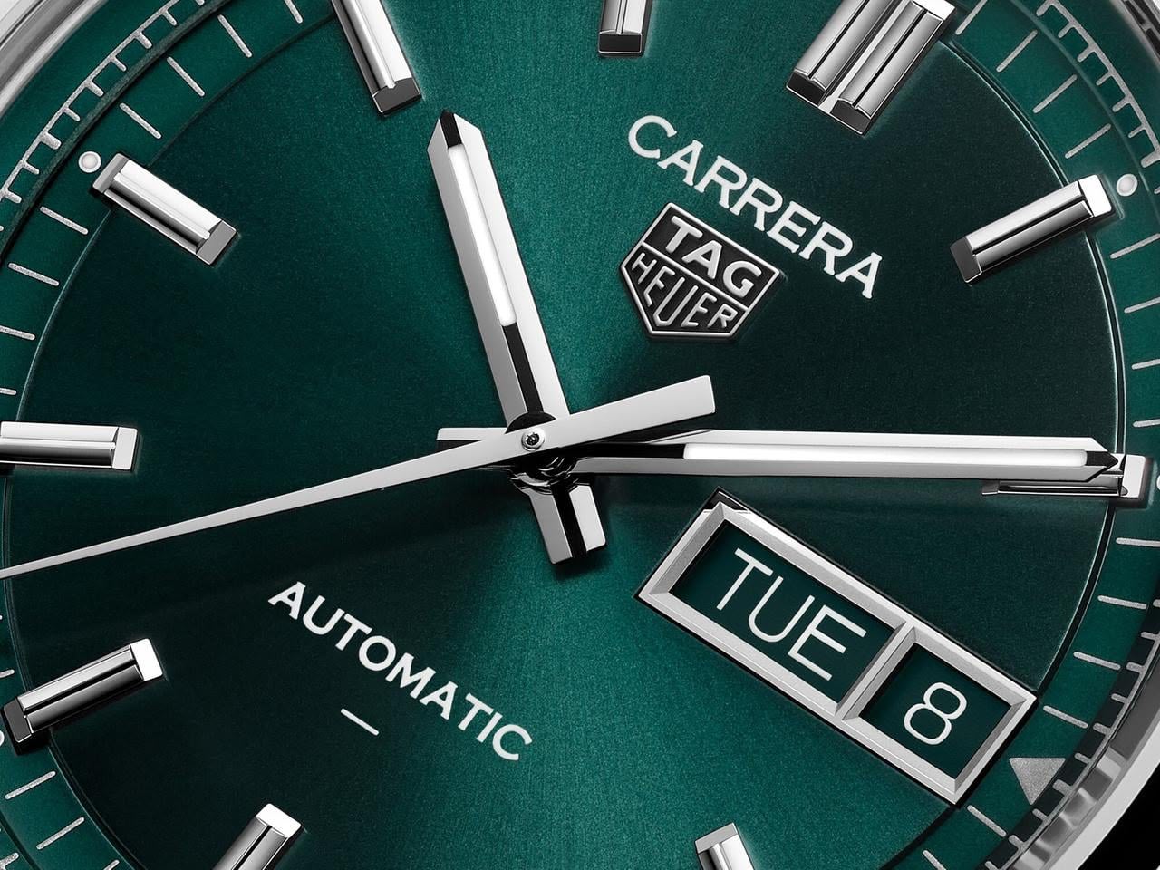 Tag Heuer Carrera Day-Date Green Dial
