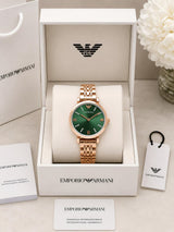 Emporio Armani Slim Green Diamond Dial