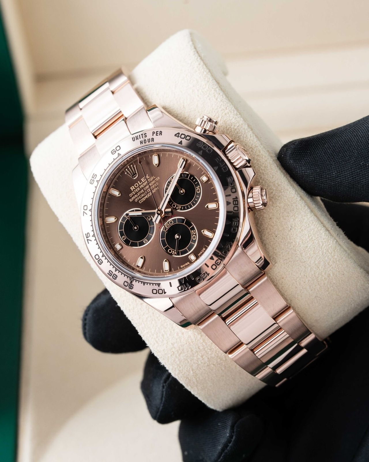Rolex Daytona Coffee Brown Rose Gold