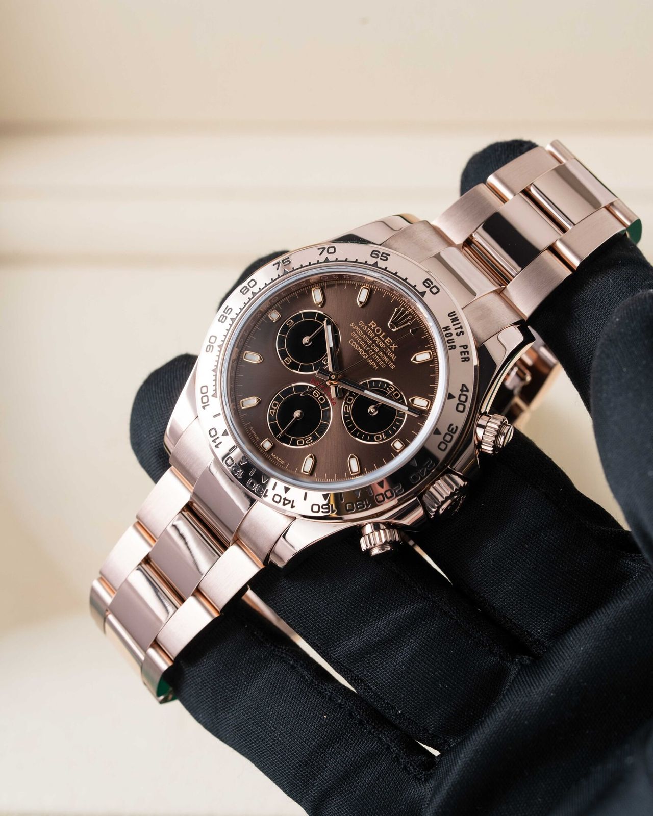 Rolex Daytona Coffee Brown Rose Gold