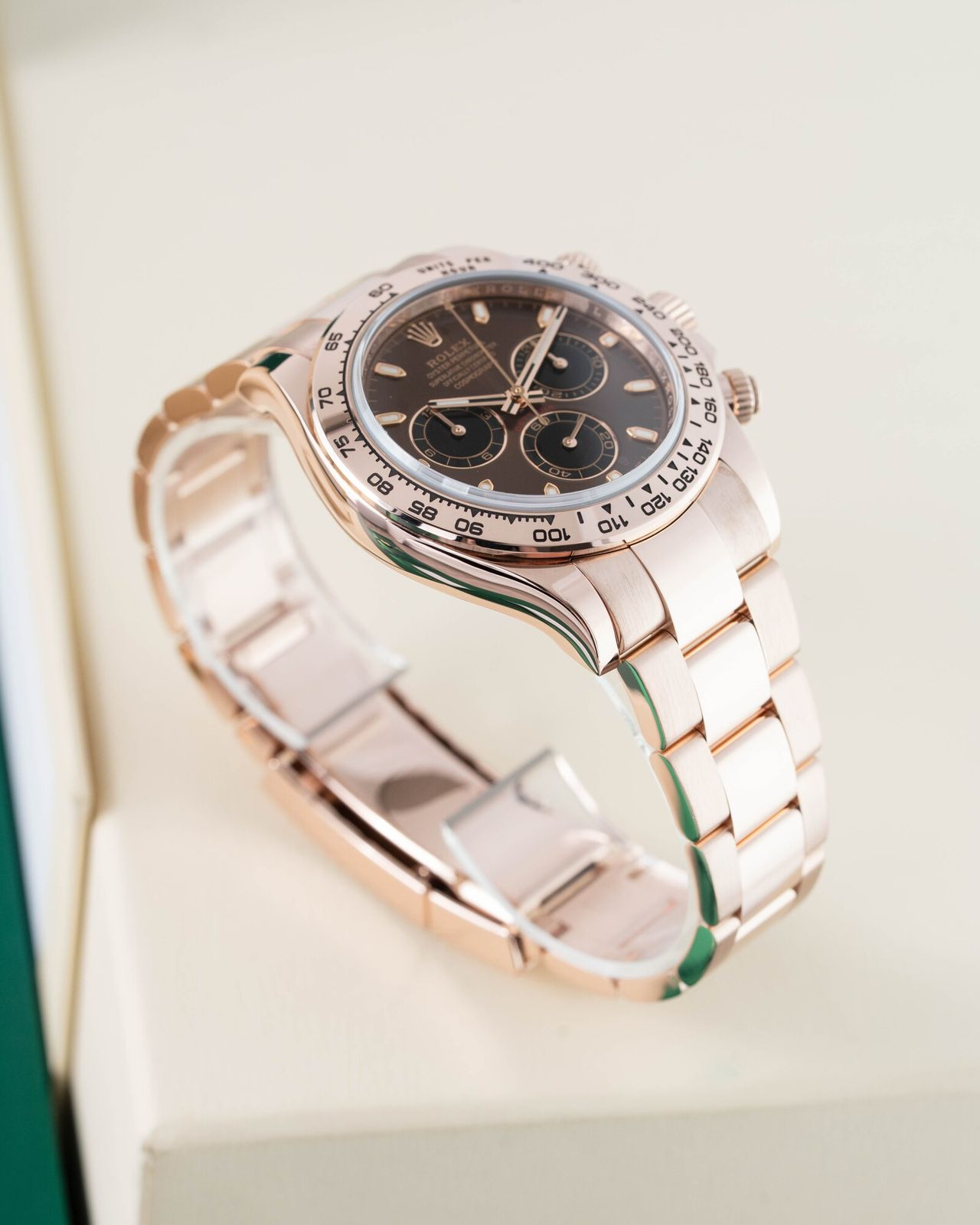 Rolex Daytona Coffee Brown Rose Gold