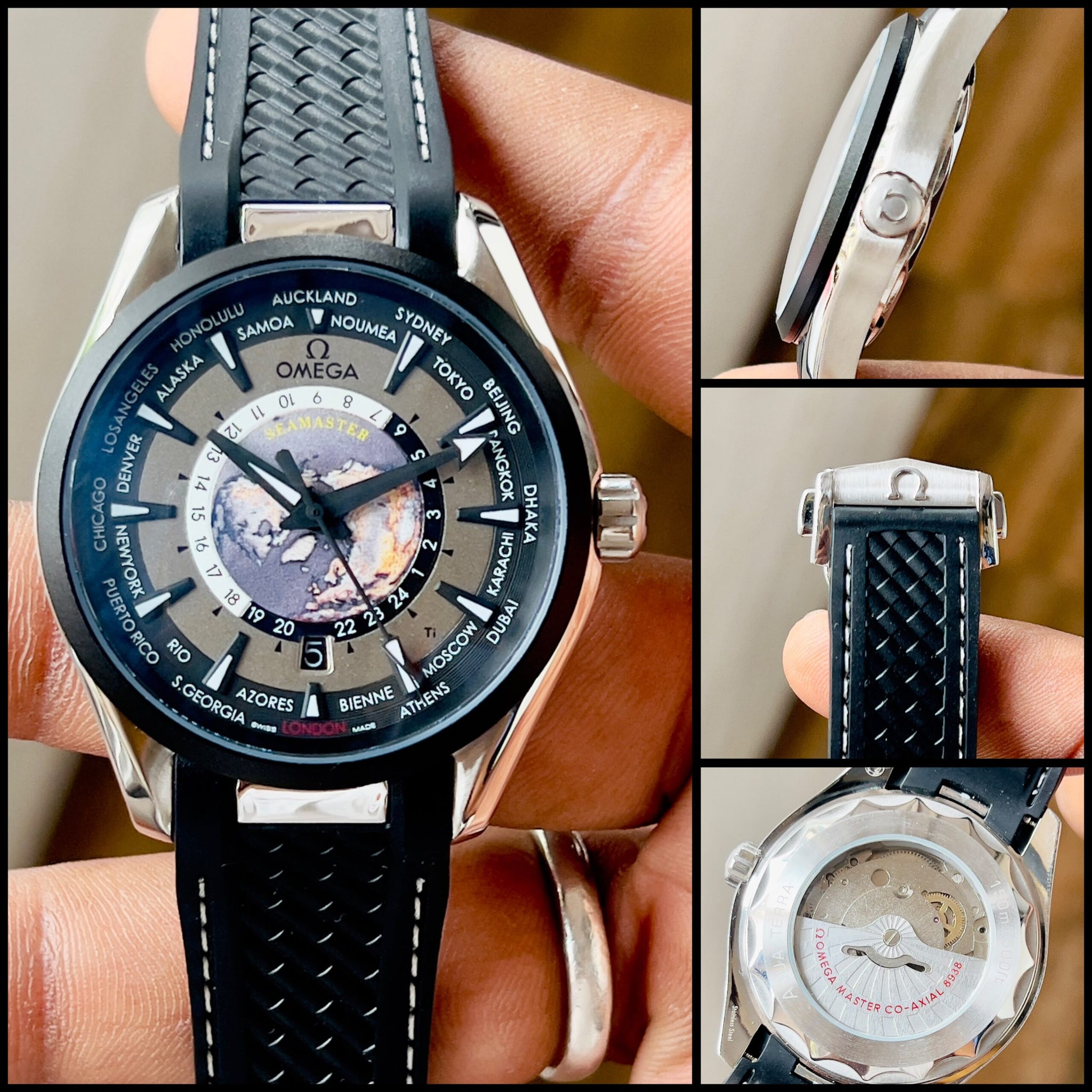 Omega Seamaster Grey Black Edition