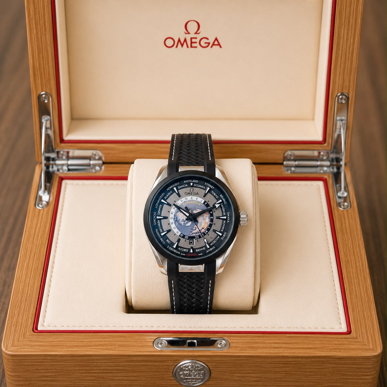 Omega Seamaster Grey Black Edition