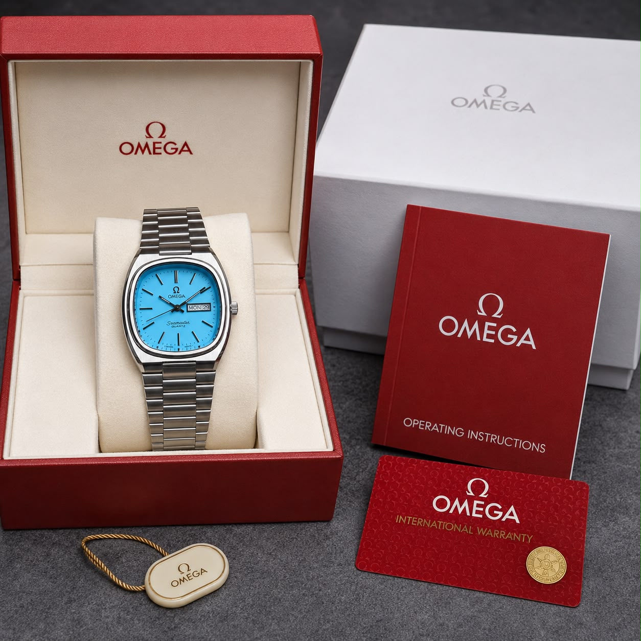 Omega Vintage Seamaster Silver Edition
