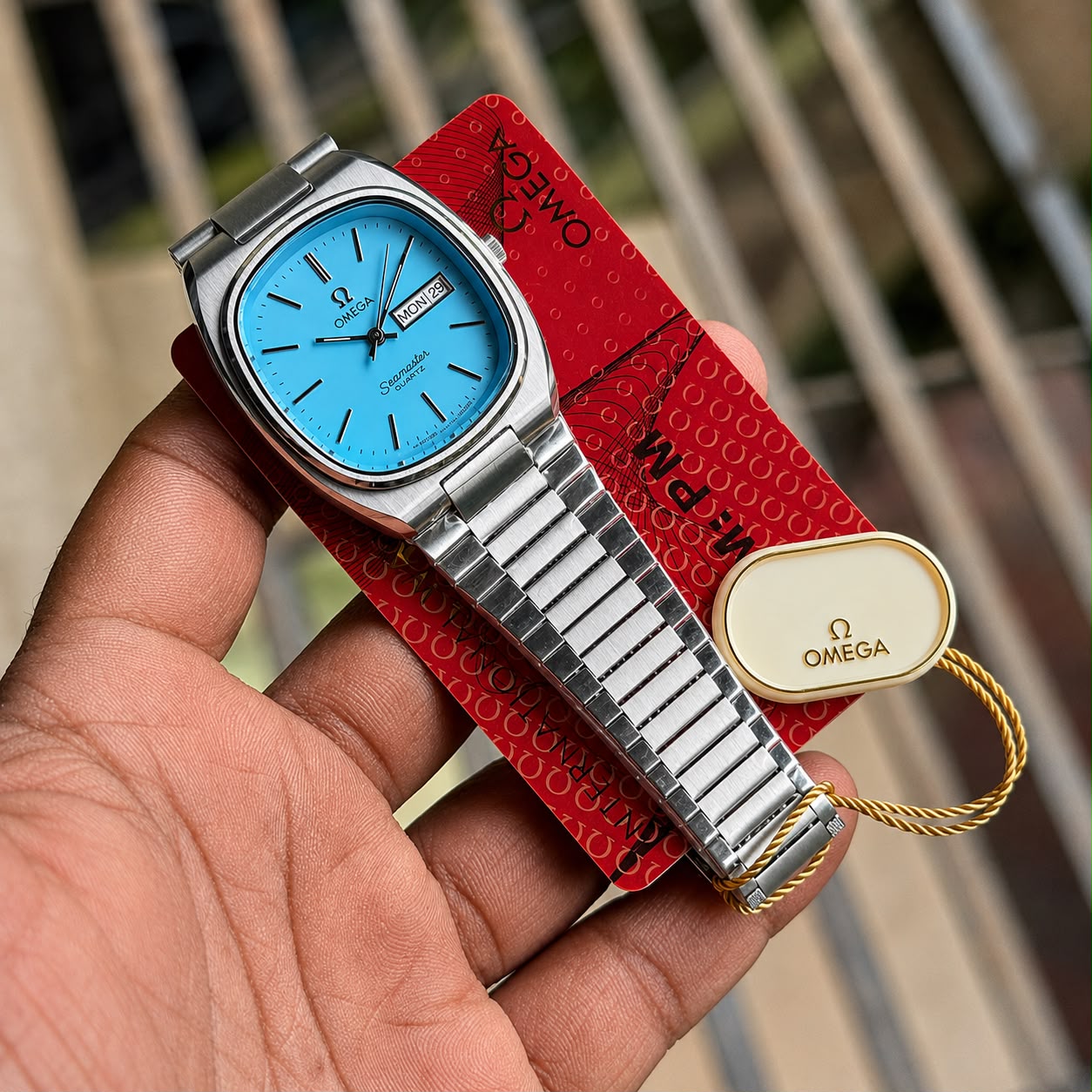 Omega Vintage Seamaster Silver Edition