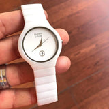 Rado Round Ceramic Black White