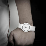 Rado Round Ceramic Black White